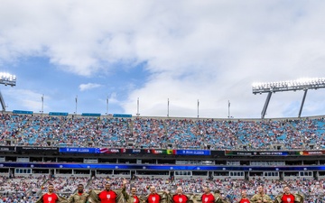 South Carolina National Guard conducts a flyover for the U.S. Men’s National team vs Senegal