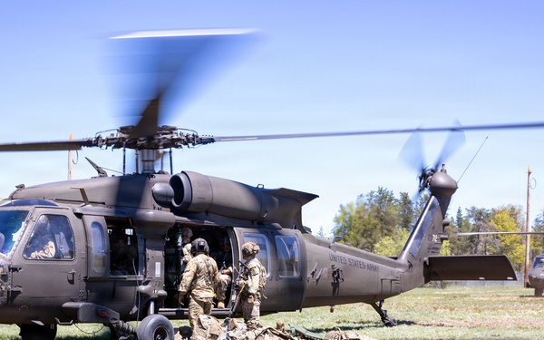 3-126th Infantry Air Assault Operations Camp Grayling