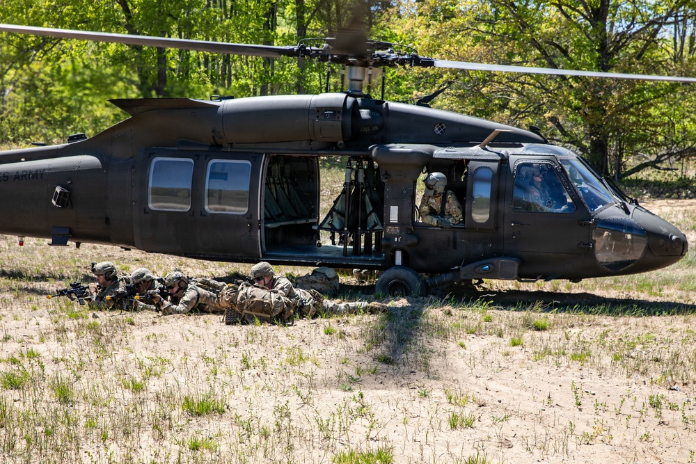 3-126th Infantry Air Assault Operations Camp Grayling