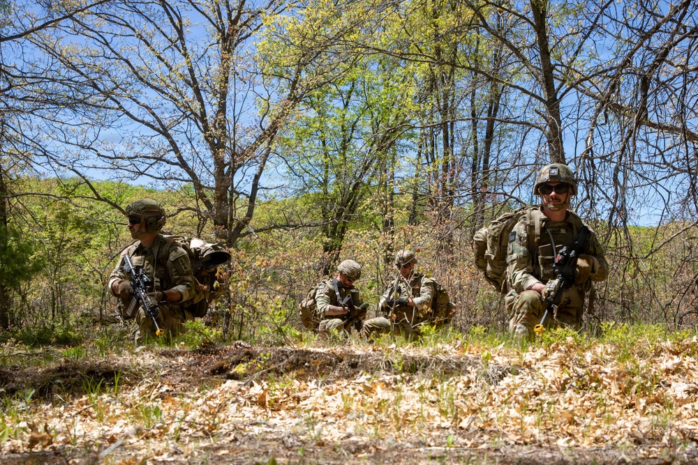3-126th Infantry Air Assault Operations Camp Grayling