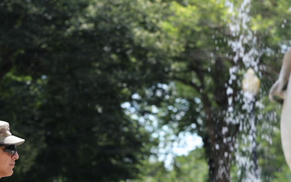 JTF-DC Patrols Restored Fountains