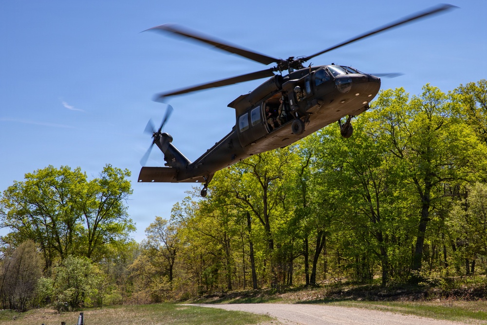 3-126th Infantry Air Assault Operations Camp Grayling