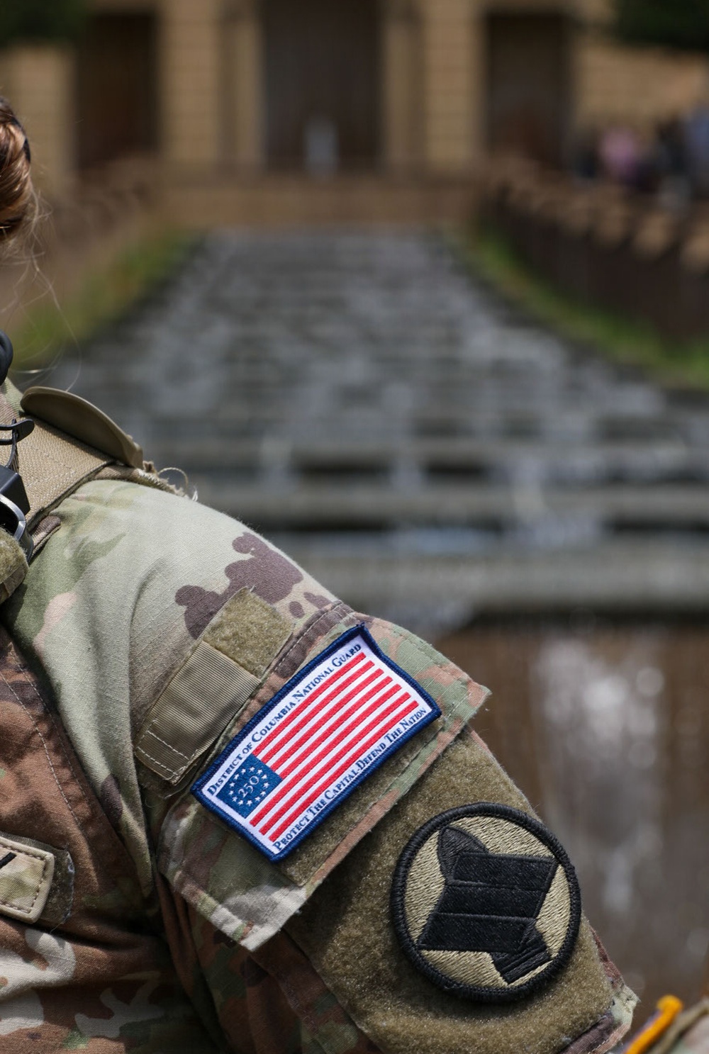 JTF-DC Patrols Restored Fountains