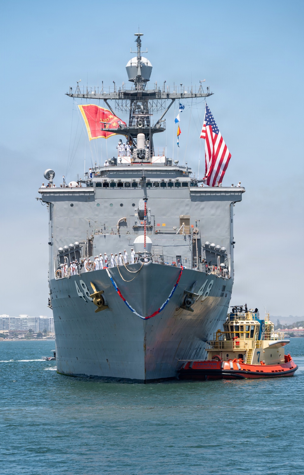 USS Ashland Returns to Naval Base San Diego
