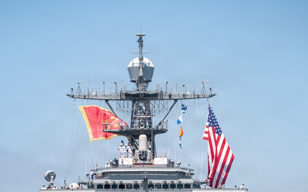 USS Ashland Returns to Naval Base San Diego