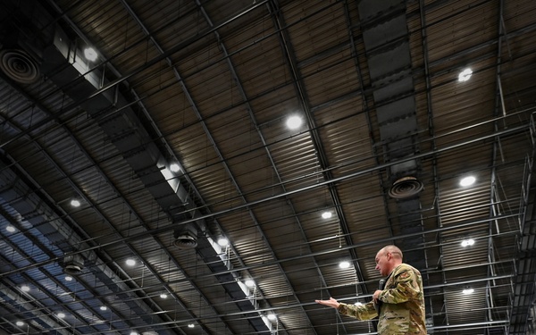 CMSAF discusses readiness, Airmen priorities during Eglin AFB all-call
