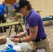 Oregon disaster response personnel prepare triage materials during Pathfinder 2026
