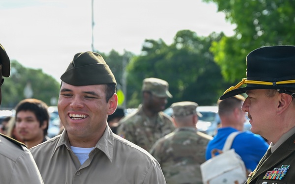 Medal of Honor recipient watches grandson graduate as a Combat Medic