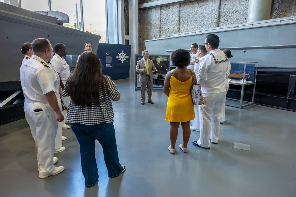 Naval Leadership Tour the World War II Museum During Sail 250 New Orleans