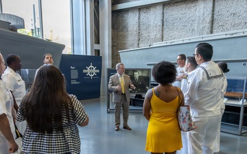 Naval Leadership Tour the World War II Museum During Sail 250 New Orleans