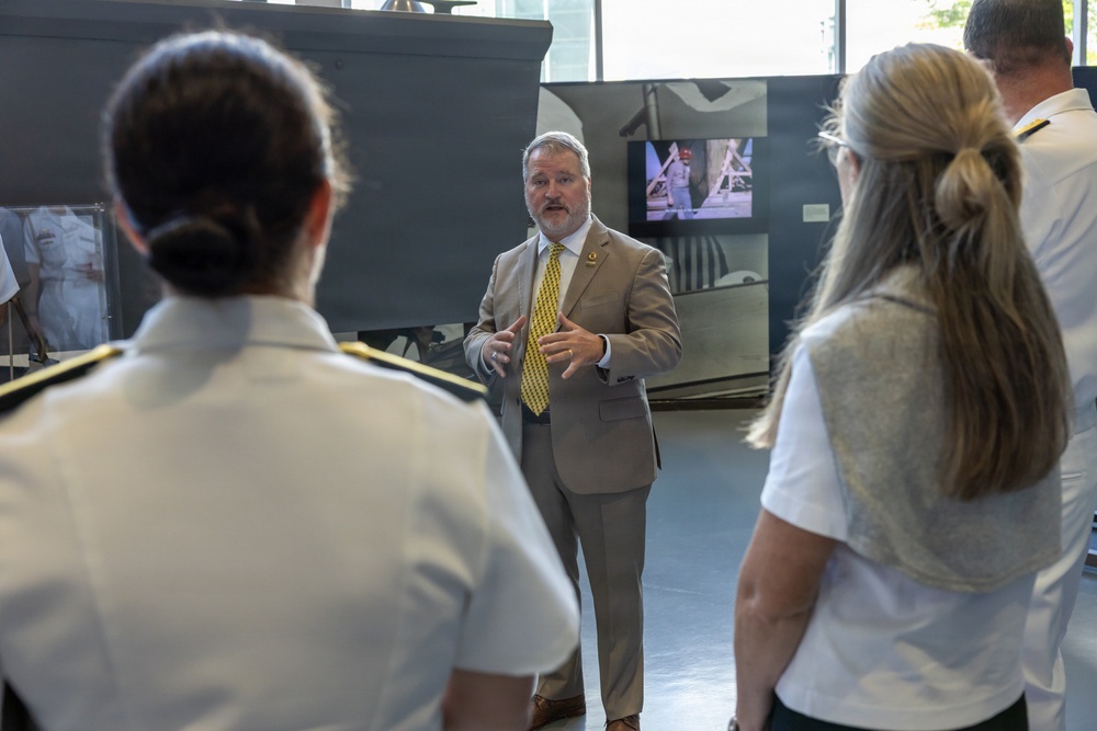 Naval Leadership Tour the World War II Museum During Sail 250 New Orleans