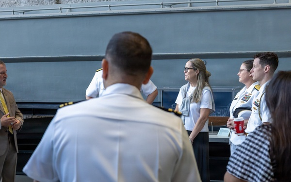 Naval Leadership Tour the World War II Museum During Sail 250 New Orleans