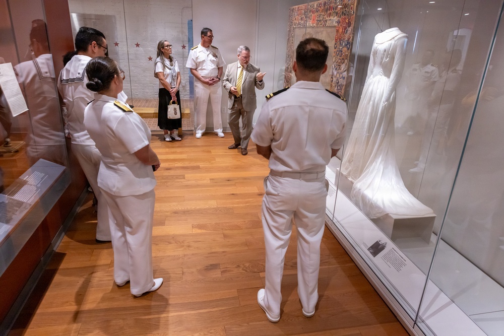 Naval Leadership Tour the World War II Museum During Sail 250 New Orleans