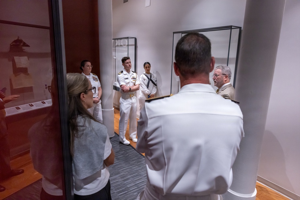 Naval Leadership Tour the World War II Museum During Sail 250 New Orleans