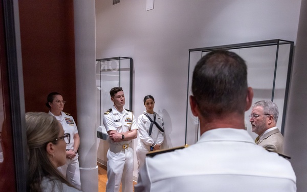 Naval Leadership Tour the World War II Museum During Sail 250 New Orleans