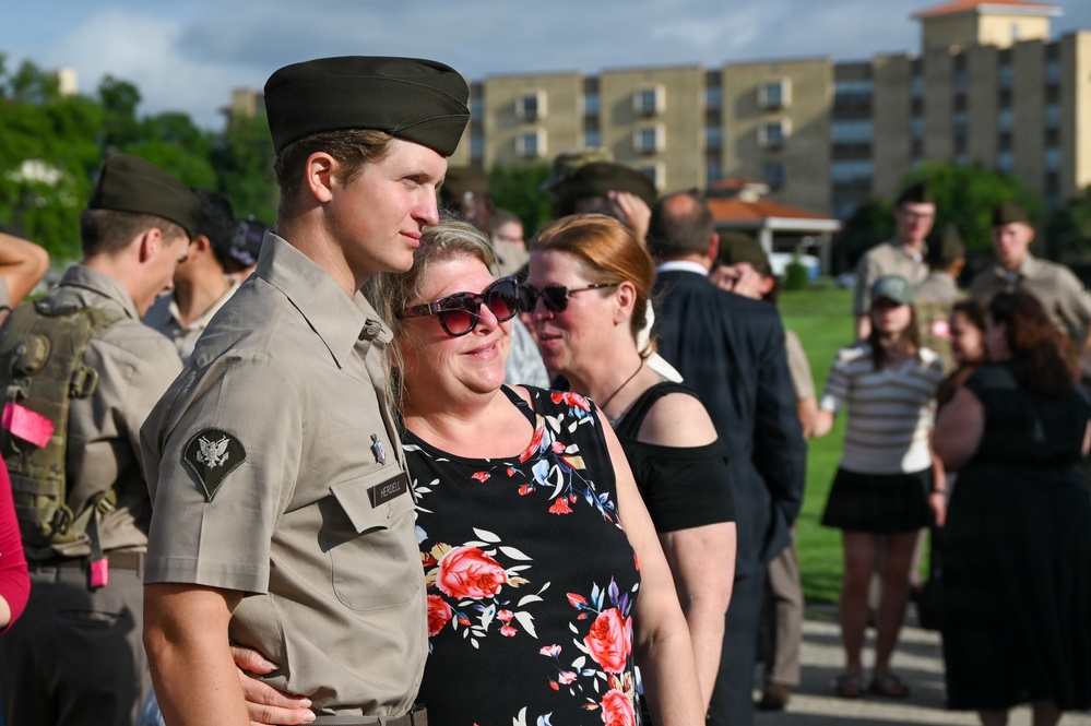 Medal of Honor recipient watches grandson graduate as a Combat Medic