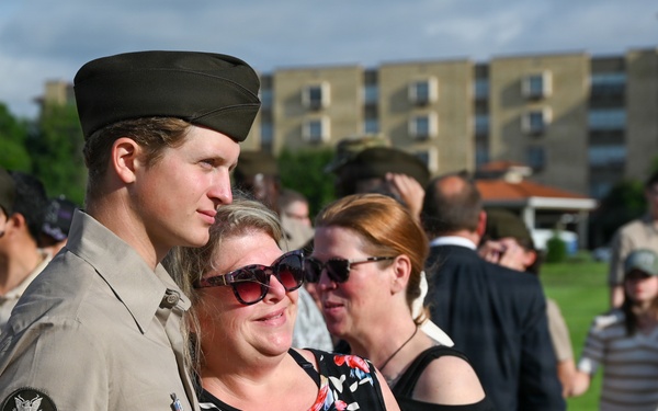 Medal of Honor recipient watches grandson graduate as a Combat Medic