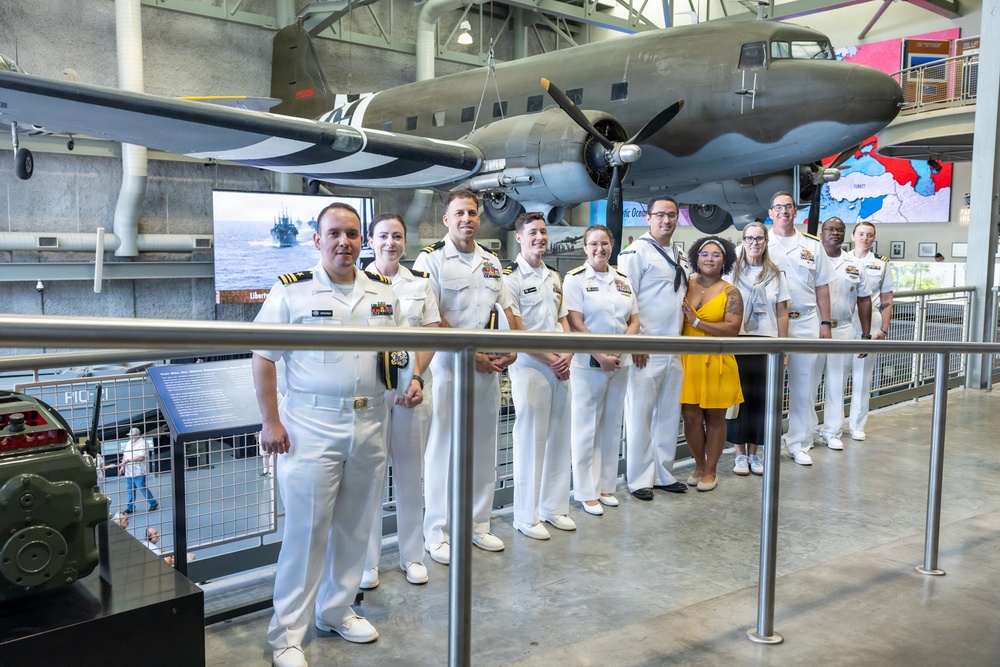 Naval Leadership Tour the World War II Museum During Sail 250 New Orleans