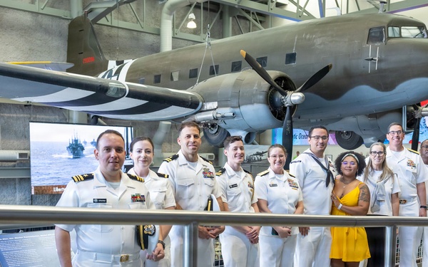 Naval Leadership Tour the World War II Museum During Sail 250 New Orleans