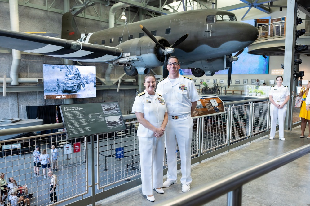 Naval Leadership Tour the World War II Museum During Sail 250 New Orleans