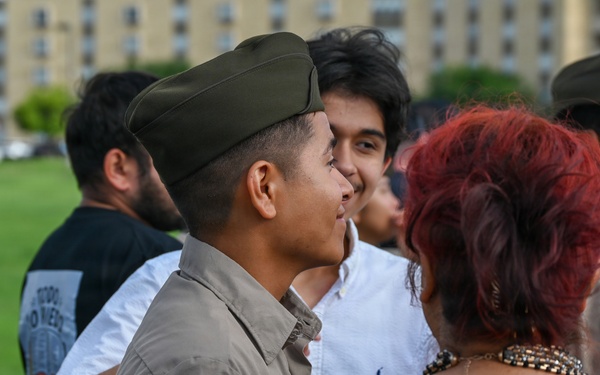 Medal of Honor recipient watches grandson graduate as a Combat Medic