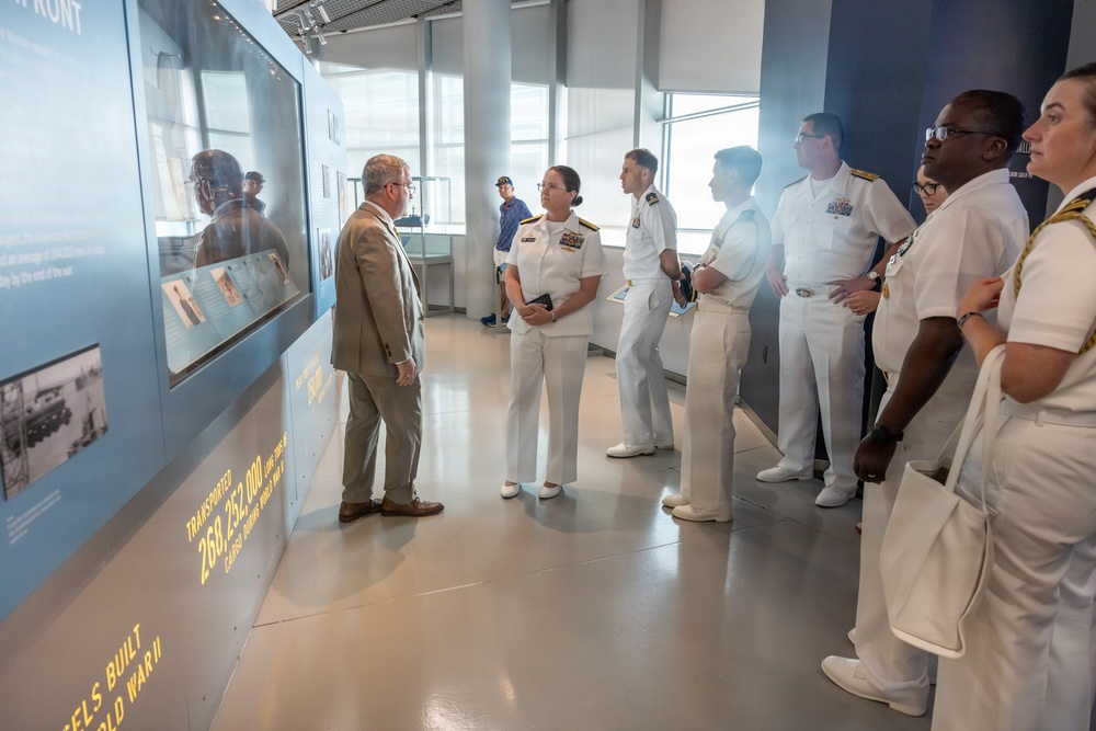 Naval Leadership Tour the World War II Museum During Sail 250 New Orleans