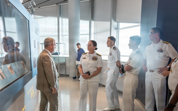 Naval Leadership Tour the World War II Museum During Sail 250 New Orleans