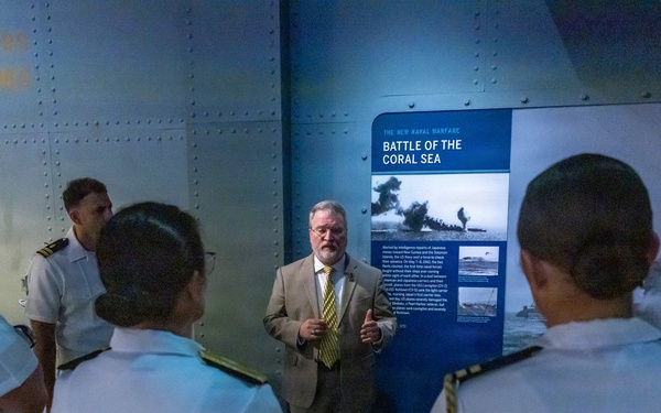 Naval Leadership Tour the World War II Museum During Sail 250 New Orleans