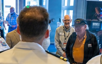 Naval Leadership Tour the World War II Museum During Sail 250 New Orleans