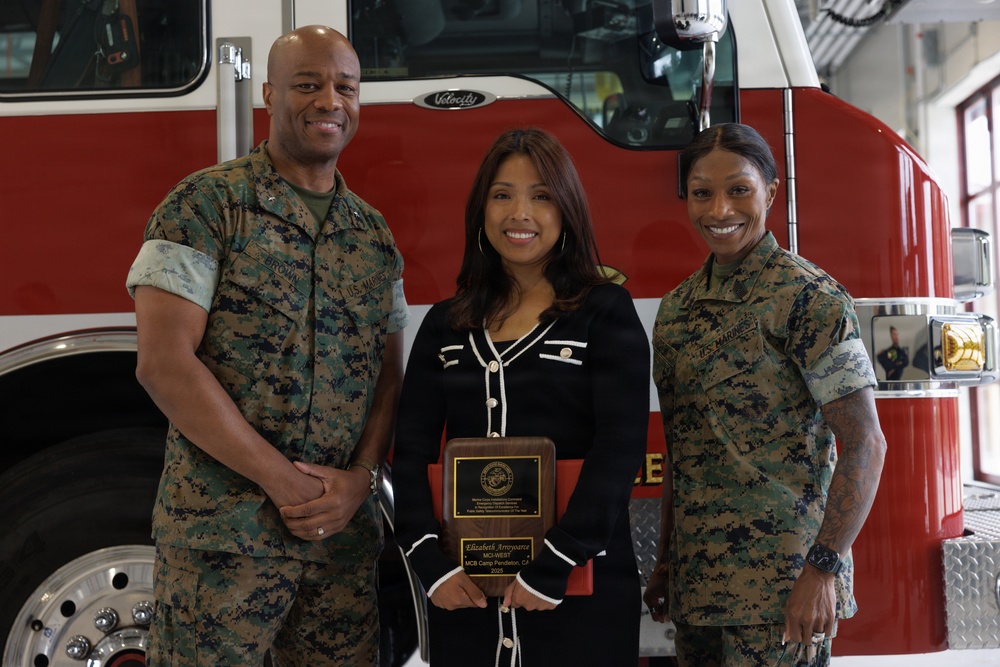 MCIWEST Supervisor and Public Safety Telecommunicator of the year