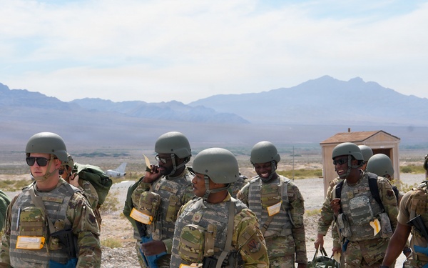432nd Wing Airmen Respond to Simulated Threats During Combat Readiness Inspection