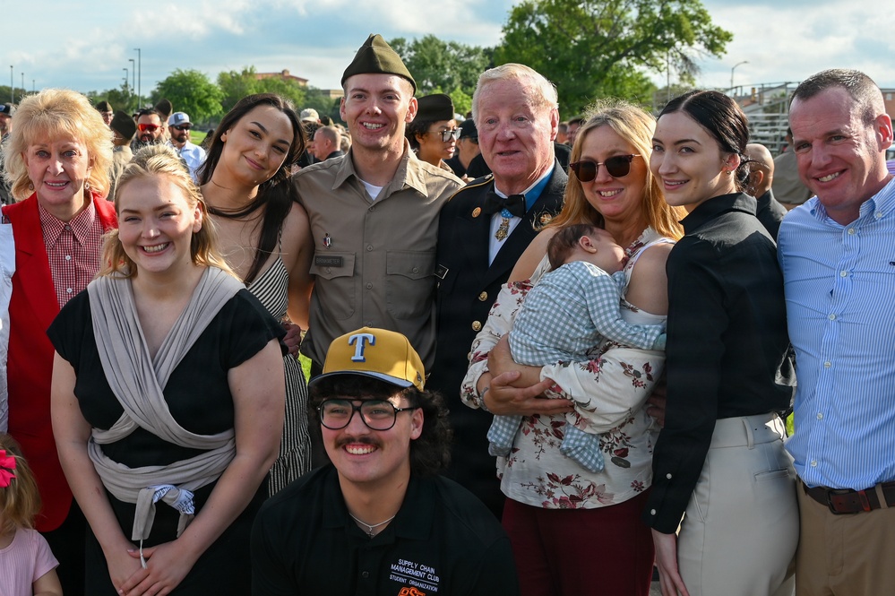 Medal of Honor recipient watches grandson graduate as a Combat Medic