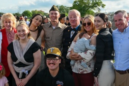 Medal of Honor recipient watches grandson graduate as a Combat Medic