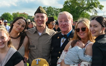 Medal of Honor recipient watches grandson graduate as a Combat Medic