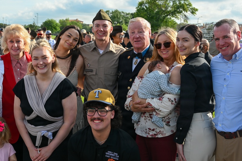 Medal of Honor recipient watches grandson graduate as a Combat Medic