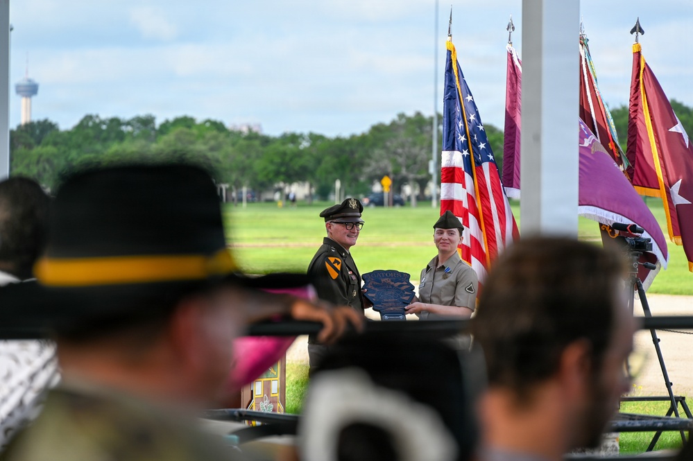 Medal of Honor recipient watches grandson graduate as a Combat Medic