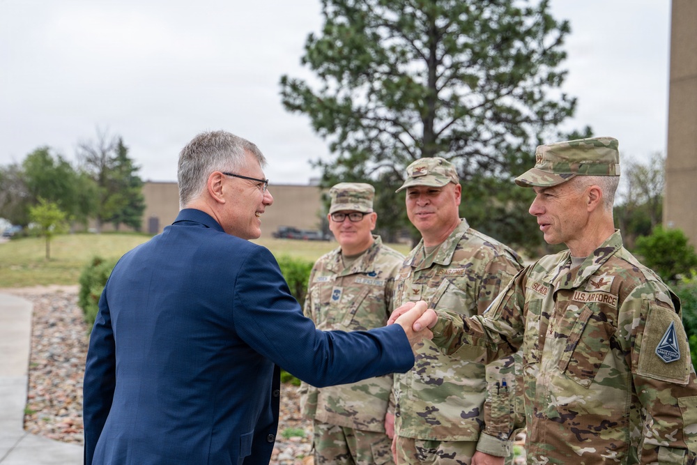 SECAF Visit  to 2 NWS
