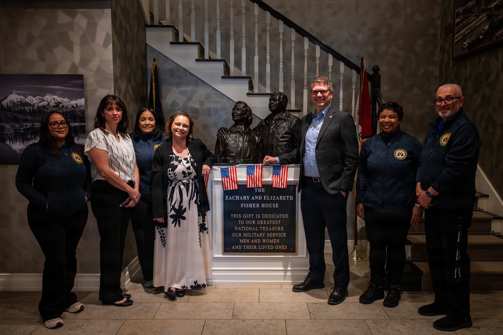 Congressman Nicholas Begich visits Alaska Fisher House