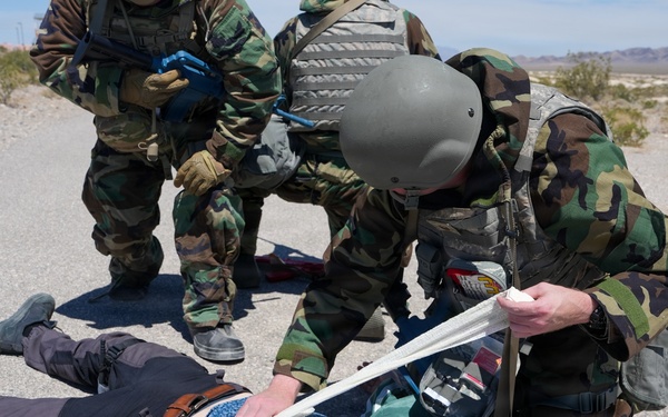 432nd Wing Airmen Respond to Simulated Threats During Combat Readiness Inspection