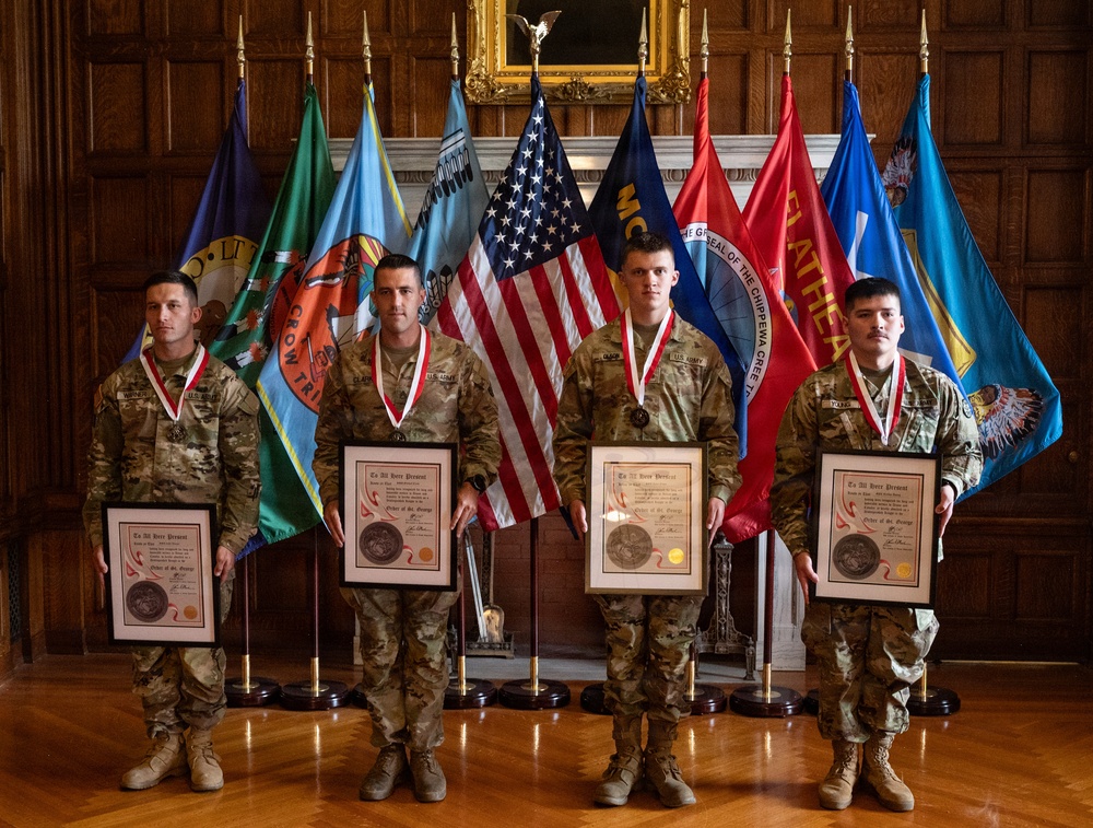 Montana tank crew receives Order of Saint George following Sullivan Cup success