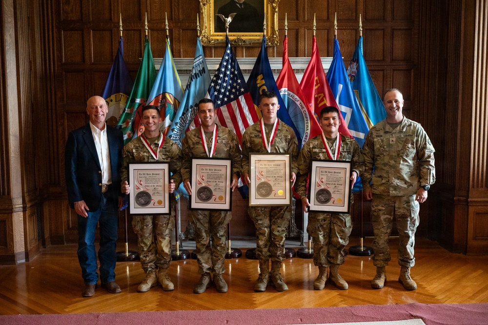 Montana tank crew receives Order of Saint George following Sullivan Cup success
