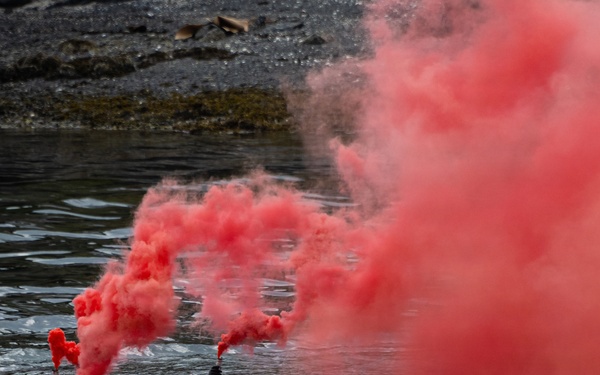 Aircrews from Coast Guard Air Station Kodiak participate in search and rescue demonstration