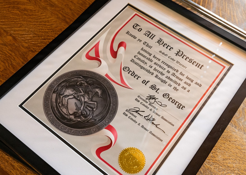 Montana tank crew receives Order of Saint George following Sullivan Cup success