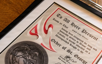 Montana tank crew receives Order of Saint George following Sullivan Cup success