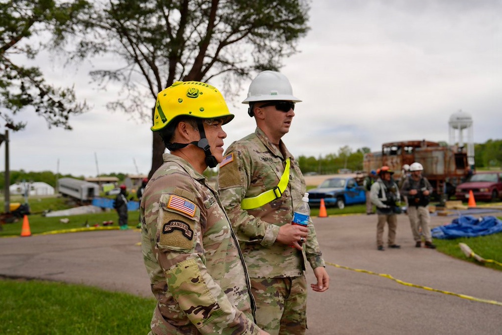 Task Force Operations Commander Oversees CBRN Validation Training