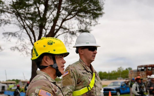 Task Force Operations Commander Oversees CBRN Validation Training