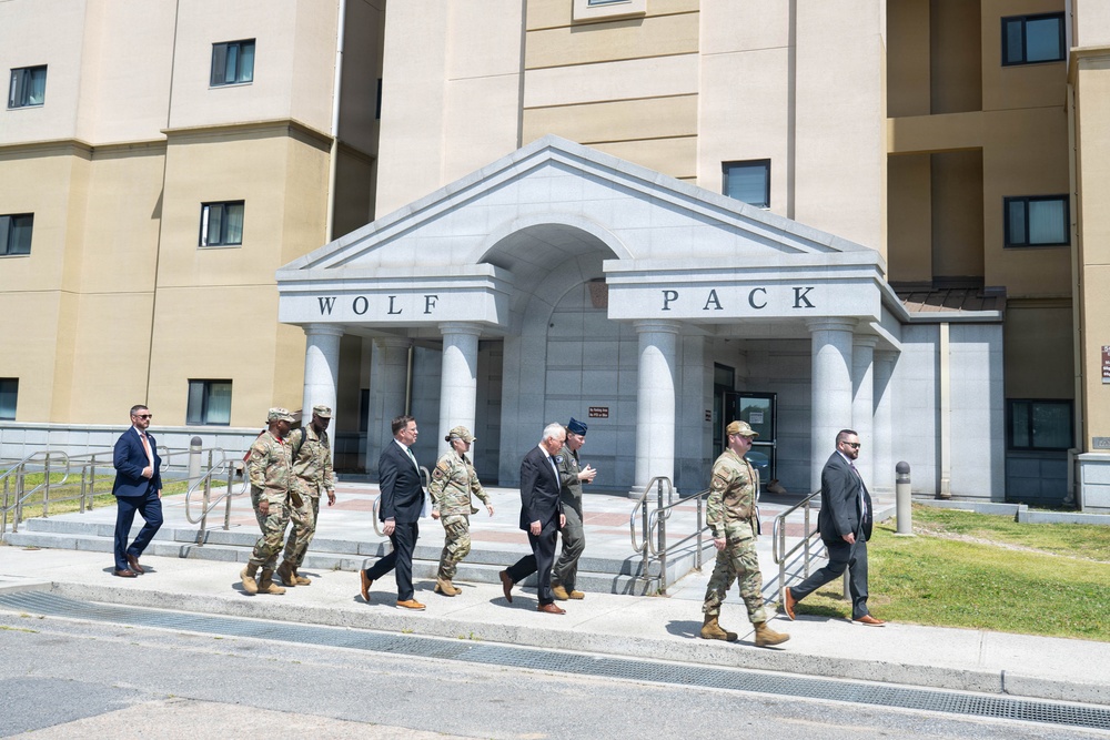 Under Secretary of War for Personnel and Readiness visits the Wolf Pack