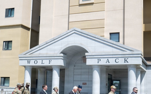 Under Secretary of War for Personnel and Readiness visits the Wolf Pack