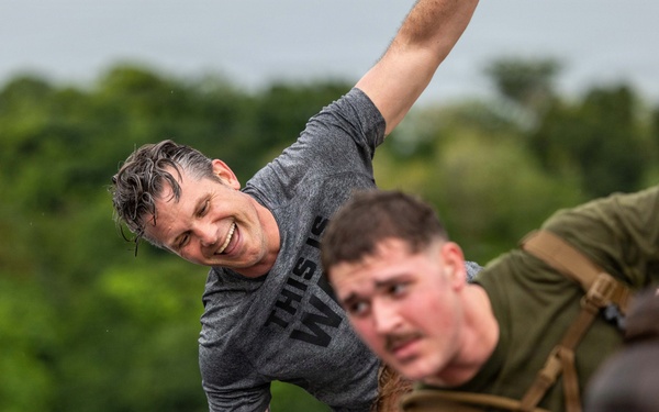 Secretary of War visits Marines, Sailors Aboard USS Boxer to Conduct Physical Training