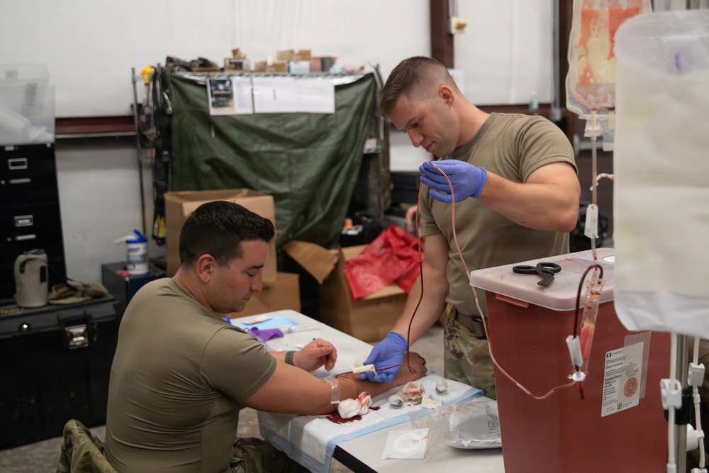 Joint Emergency Medicine Exercise 2026 Blood Transfusion